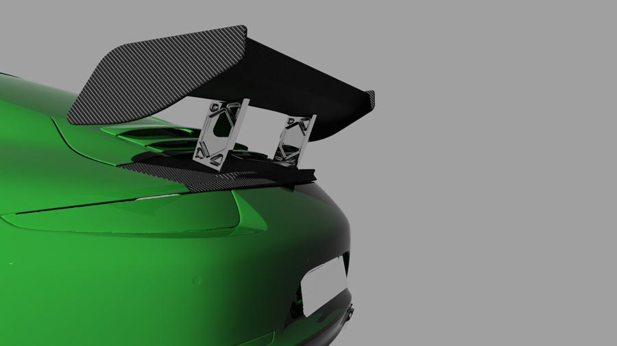 ALETTONE PORSCHE - Vectorin